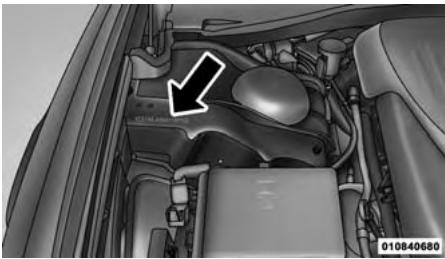 DODGE Charger (2016) - NUMERO D'IDENTIFICATION DU VEHICULE - 2