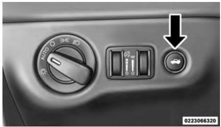 DODGE Charger (2016) - VERROUILLAGE ET OUVERTURE DU COFFRE - 1