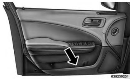 DODGE Charger (2016) - Rangement de portes - 1