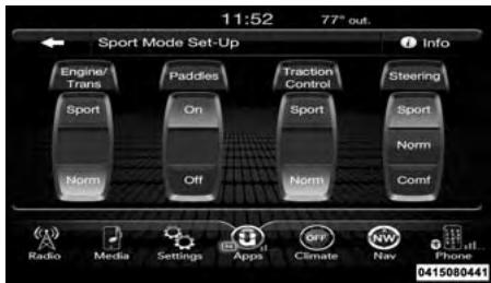 DODGE Charger (2016) - Mode Sport - 2