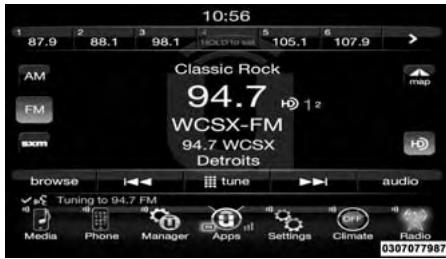 DODGE Charger (2016) - Radio - 2