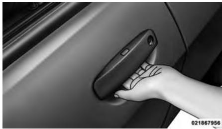 DODGE Charger (2016) - Déverrouillage de portière à partir de la portière du conducteur : - 1