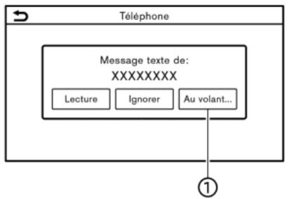 NISSAN Frontier (2023) - Réception d'un message - 1