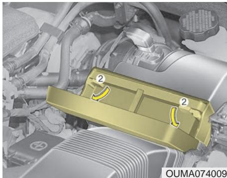 KIA Sorento (2017-2020) - Remplacement du filtré - 3