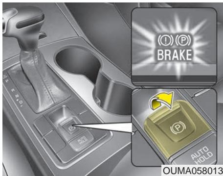 KIA Sorento (2017-2020) - Frein de stationnement électronique (EPB) (si équipé) - 1