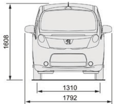 PEUGEOT Ion (2010-2020) - Frein de stationnement - 2