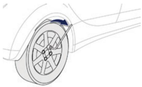 PEUGEOT Ion (2010-2020) - Montage de la roue - 3