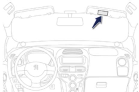 PEUGEOT Ion (2010-2020) - Désactivation de l'airbag frontal passager - 3