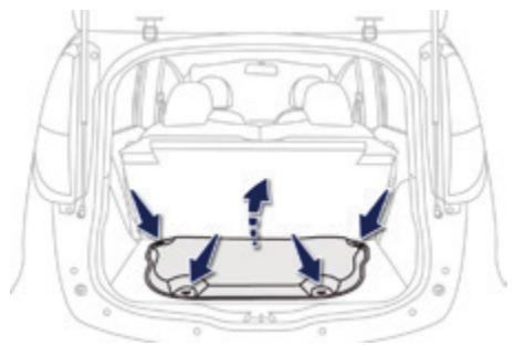 PEUGEOT Ion (2010-2020) - Compartiment arrière - 2