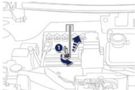 PEUGEOT Ion (2010-2020) - Recharger la batterie avec un chargeur de batterie - 1