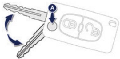 PEUGEOT Ion (2010-2020) - Dépliage / Repliage de la clé - 1