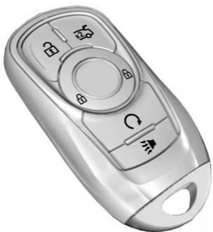 Buick Lacrosse 3 (2017) - Fonctionnement du système de télédéverrouillage - 1