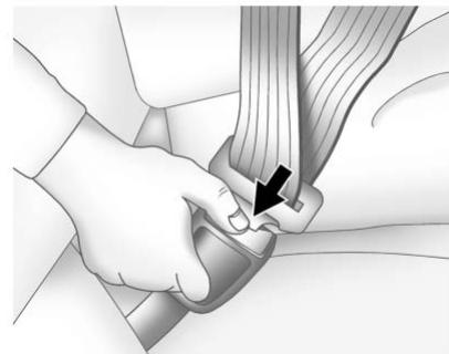 Buick Lacrosse 3 (2017) - ceinture à triple point d'appui - 4