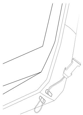 CROSSCALL COREM5 - Installation du cordon de sécurité* (leash) - 1