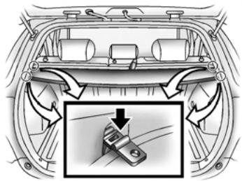 Pontiac Vibe 2 (2010) - Utilisation de la housse du compartiment utilisé - 1