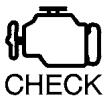 Pontiac Vibe 2 (2010) - Témoin de vérification du moteur - 1