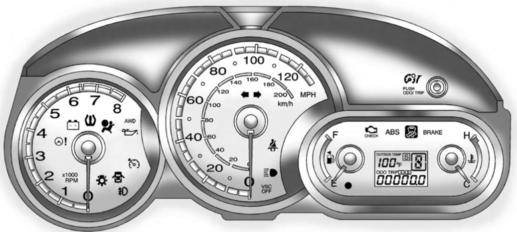 Pontiac Vibe 2 (2010) - Combiné d'instruments - 1