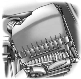 Pontiac Vibe 2 (2010) - Comment inspecter le filtre à air du moteur - 1