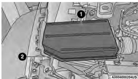 JEEP Gladiator (2019) - Dépose du filtré à air moteur - 3