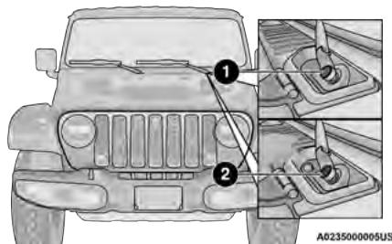 JEEP Gladiator (2019) - RELEVAGE DU PARE-BRISE - 2