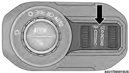 JEEP Gladiator (2019) - COMMANDES D'INTENSITE DE L'ÉCLAIRAGE - 1