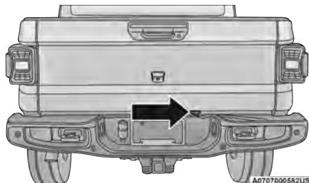 JEEP Gladiator (2019) - RETRAIT DE LA ROUE DE SECOURS - 1