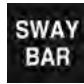 JEEP Gladiator (2019) - Témoin Sway Bar (barre stabilisatrice) - Selon l'équipement - 1