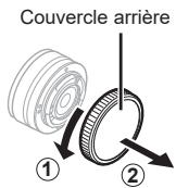 OLYMPUS EM10MarkIV - Fixation d'un objectif sur l'appareil photo - 2