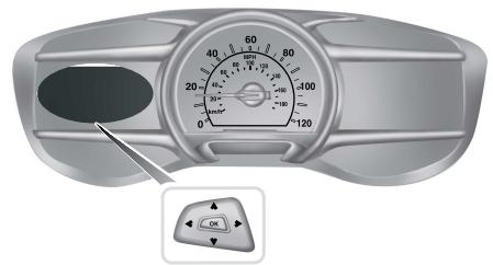 Lincoln MKZ Phase 2 (2018) - Commandes de l'écran d'information de gauche - 1