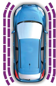 Lincoln MKZ Phase 2 (2018) - SONAR LATERAL (Selon l'équipement) - 1