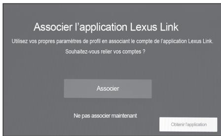 LEXUS RZ (2024) - Premier enregistrement d'un profil d'utilisateur (Type A) - 2