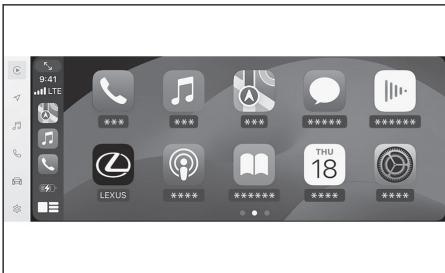 LEXUS RZ (2024) - Utilisation d'Apple CarPlay avec une connexion sans fil - 2