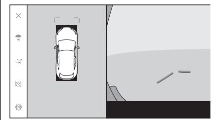 LEXUS RZ (2024) - Mode de lignes de guidage de distance - 1