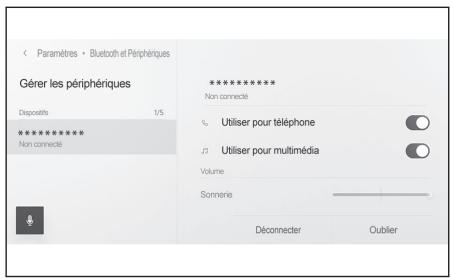 LEXUS RZ (2024) - Connexion manuelle de dispositifs Bluetooth® - 1