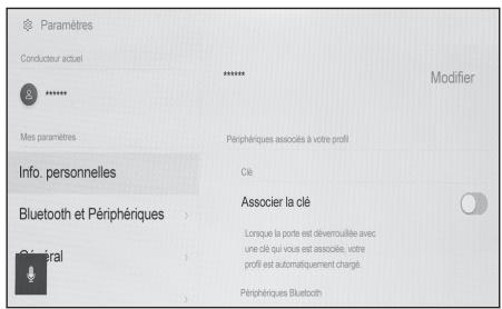 LEXUS RZ (2024) - Premier enregistrement d'un profil d'utilisateur (Type A) - 3