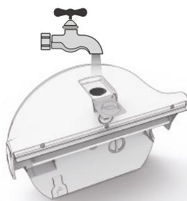 ZACO W450 - Nettoyage du réservoir d'eau sale - 3
