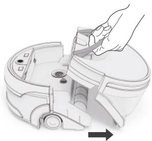 ZACO W450 - Nettoyage du réservoir d'eau sale - 1