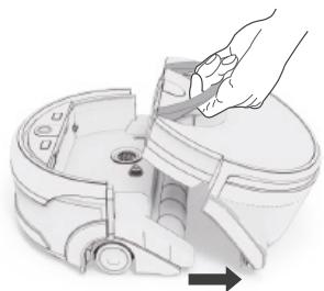 ZACO W450 - Nettoyage du rouleau de microfibres - 1