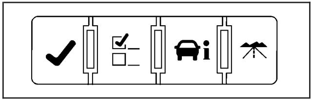 GMC Acadia (2007) - Boutons du centralisateur informatique de bord (CIB) - 1