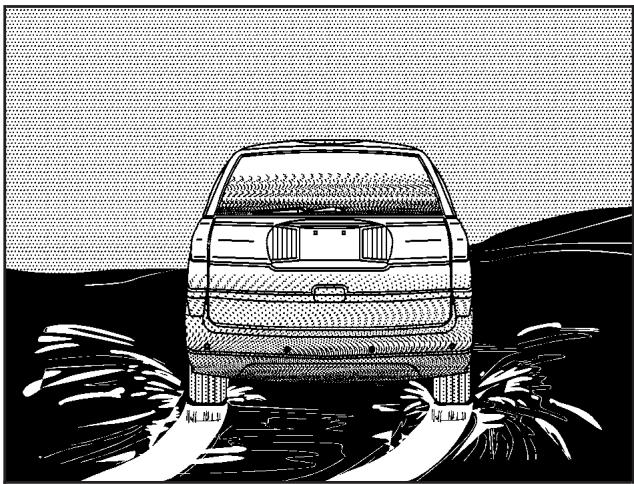GMC Acadia (2007) - Conduite dans la neige ou sur la glace - 1