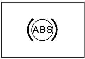 GMC Acadia (2007) - Témoin de système de freinage antiblocage - 1