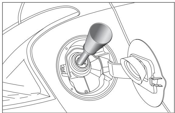 LANCIA Ypsilon 2 (2011-2015) - Ravitation d'urgence (seulement pour les versions dotées de « Smart Fuel ») - 3