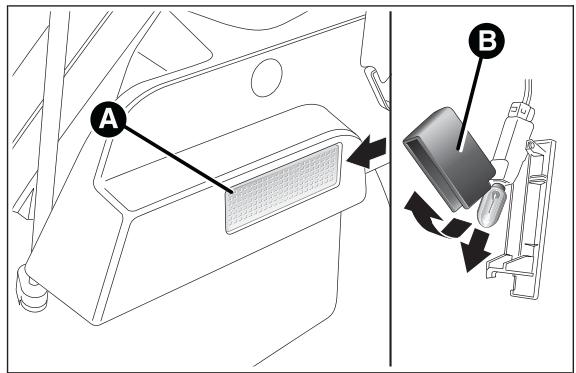 LANCIA Ypsilon 2 (2011-2015) - PLAFONNIER DU COFFRE À BAGAGES - 3