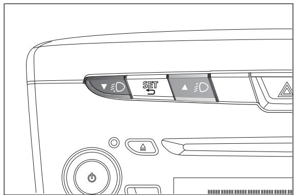 LANCIA Ypsilon 2 (2011-2015) - Réglage de l'assiette des phares - 1