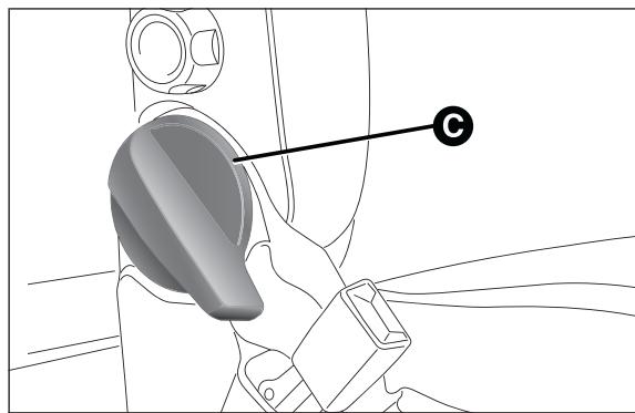 LANCIA Ypsilon 2 (2011-2015) - Réglage de l'inclinaison du dossier - 1