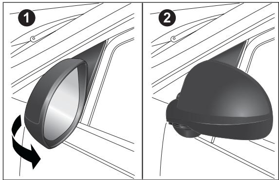 LANCIA Ypsilon 2 (2011-2015) - Rabattement manuel - 1