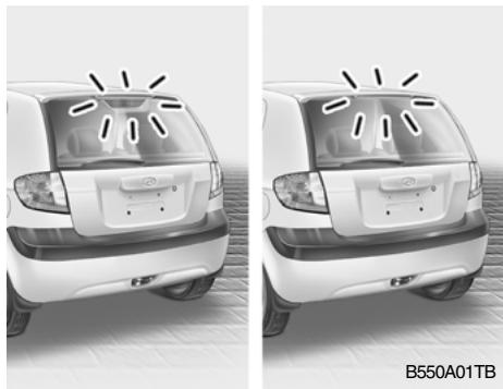 HYUNDAI Getz Phase 2 (2005-2009) - AVERTISSEMENT: - 3