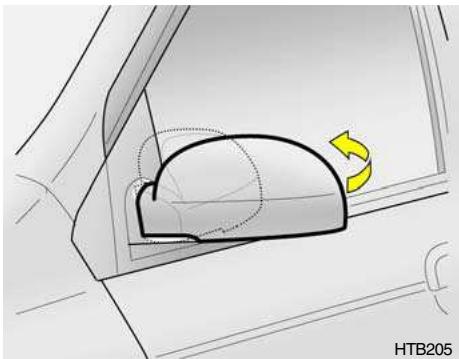 HYUNDAI Getz Phase 2 (2005-2009) - RETROVISEURS LATERAUX CONTRE LES VITRES - 1