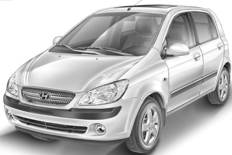 HYUNDAI Getz Phase 2 (2005-2009) - HYUNDAI Getz - 1