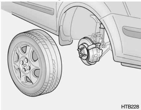 HYUNDAI Getz Phase 2 (2005-2009) - Pour changer une roue - 1
